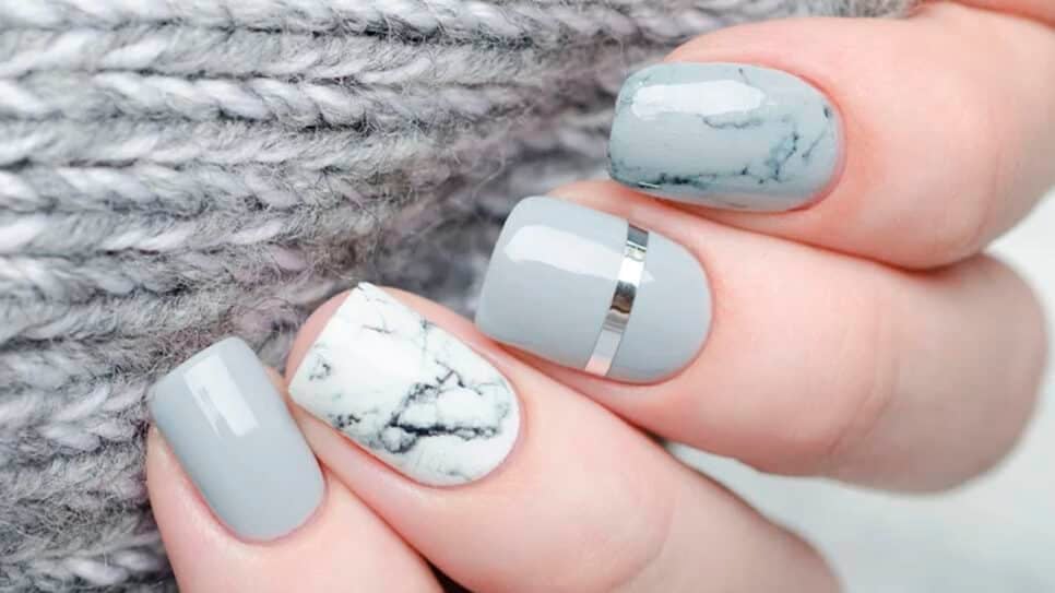 Esmalte Cinza Opaco (Foto: Reprodução - Pinterest)