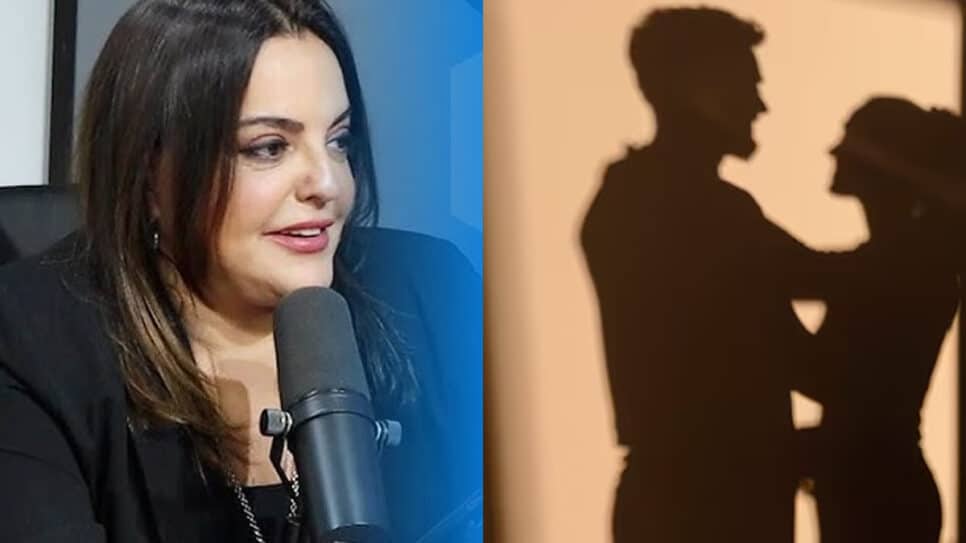 Fabíola Reipert vaza separação de casal famoso (Foto: reprodução - YouTube)