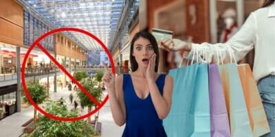 Fechamento de shopping e pessoa surpresa - Foto Reprodução Internet