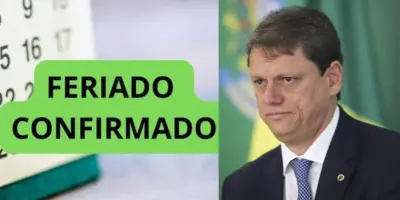 Tarcísio está ciente: Feriado PROLONGADO é confirmado na próxima TERÇA (19) a milhares de CLTs