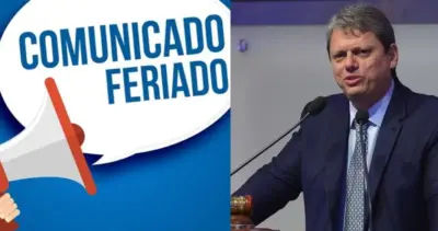 Tarcísio já está ciente: Feriado PROLONGADO é confirmado na QUINTA (28) a milhares de CLTs em SP
