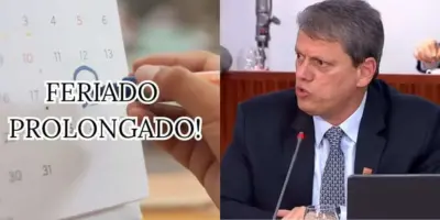 Tarcísio ciente: Feriado PROLONGADO é confirmado em SP na sexta (08/11) e salva milhares de CLTs