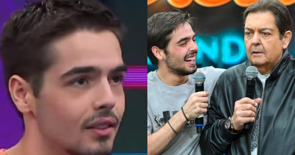 Filho de Faustão revela preferência e amor por pessoa mais velha (Foto: Reprodução/Montagem TV Foco)