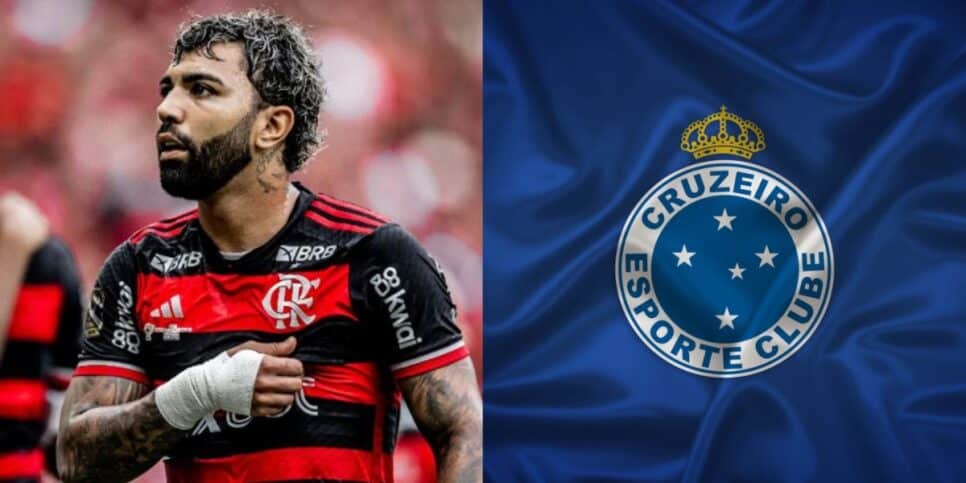 Cruzeiro acerta com Gabigol pra deixar o Flamengo em 2025 - (Montagem / TV FOCO)