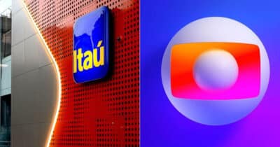 Itaú - Logo da Globo - Montagem TVFOCO