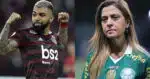 Leila Palmeiras (Foto: Ettore Chiereguini/AGIF) - Gabigol Foto: André Durão/GloboEsporte.com)