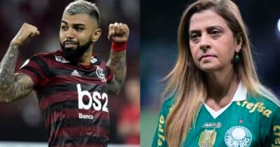 Leila Palmeiras (Foto: Ettore Chiereguini/AGIF) - Gabigol Foto: André Durão/GloboEsporte.com)