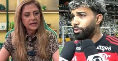 Leila Pereira e Gabigol (Fotos: Reproduções / Globo)