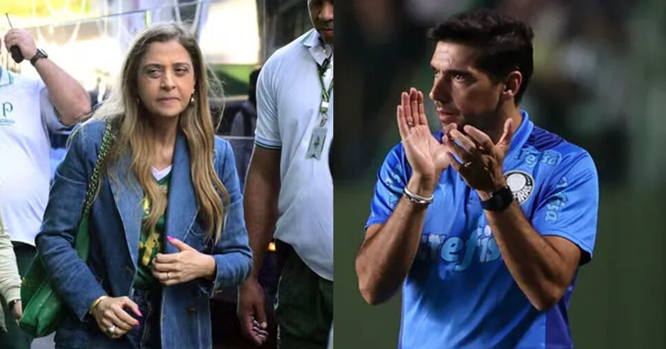 Leila ( Foto: Marcos Ribolli) e Abel (Foto: Cesar Greco/Palmeiras)- Palmeiras