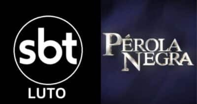 Logo SBT / Logo de Pérola Negra - Montagem: TVFOCO