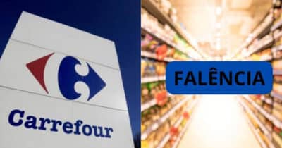 Logo do Carrefour / Falência - Montagem: TVFOCO