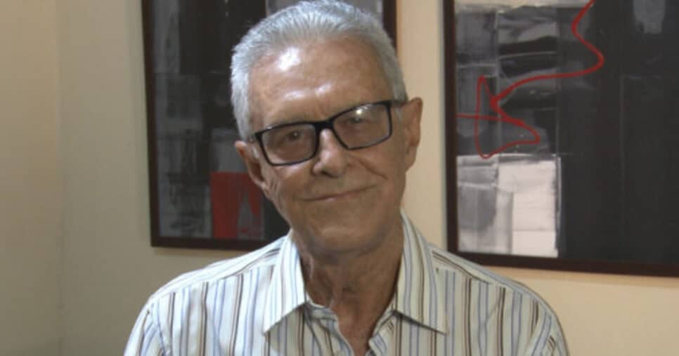 Luto, morte do jornalista Vilmar Rangel (Foto: Reprodução)