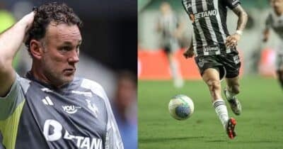 Milito e Zaracho no Atlético Mineiro (reprodução - Internet)