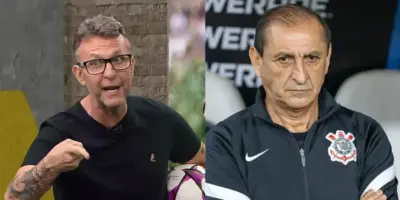 “Caiu”: Neto para Os Donos da Bola com demissão anunciada de Ramón Díaz no Corinthians
