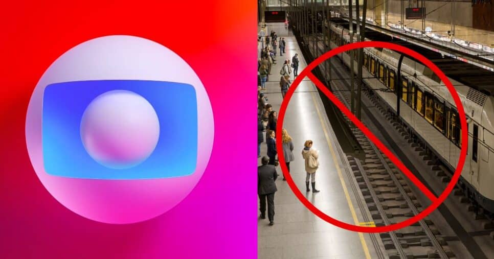 Paralisação do metrô - Foto Reprodução Internet