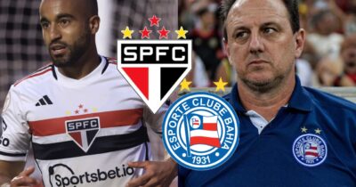 R$42M e adeus a Lucas: Ceni exige craque do São Paulo no Bahia (Foto: Marcello Zambrana/Marcello Zambrana/AGIF - THIAGO RIBEIRO/AGIF - Montagem/ TV FOCO)