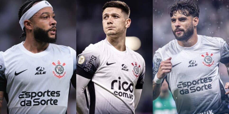 Ramón Díaz crava desfecho de 3 craques no Corinthians (Foto: Ettore Chiereguini/AGIF, Divulgação/ Corinthians, Danilo Fernandes / Meu Timão)