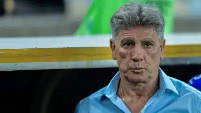 Renato Gaúcho, técnico de futebol do Grêmio (Foto: Thiago Ribeiro/AGIF)