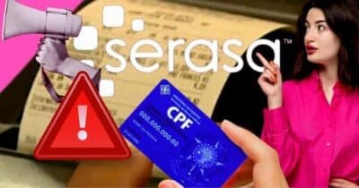 Serasa emite comunicado emergencial sobre colocar o CPF na Nota e 4 alertas (Foto Reprodução/Montagem/Lennita/Canva/Pinterest/SERASA)