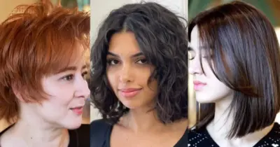 Emagrecem 5kg sem esforço: 4 cortes de cabelo curtinhos afinam o rosto redondo