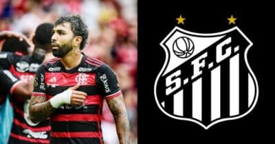 Gabigol e Santos (Reprodução/Placar/Wikipédia)