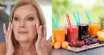 Suco traz pele sem rugas e bomba de colágeno (Reprodução/Montagem/Canva)