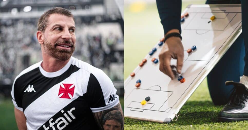 Pedrinho crava novo treinador do Vasco (Reprodução/Chute de Placa/Canva)