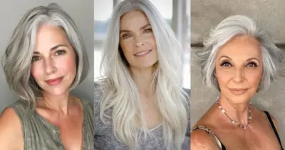4 cortes de cabelo modernos para grisalhas rejuvenescerem 20 anos e valorizarem os fios