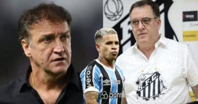 Teixeira e 3 viradas no Santos - Foto Reprodução Internet