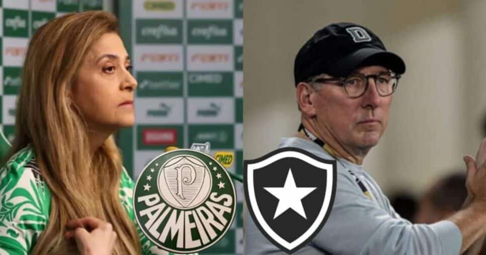 Textor atropela Palmeiras para arrancar craque de R$ 74M de rival (Reprodução: Montagem TV Foco)