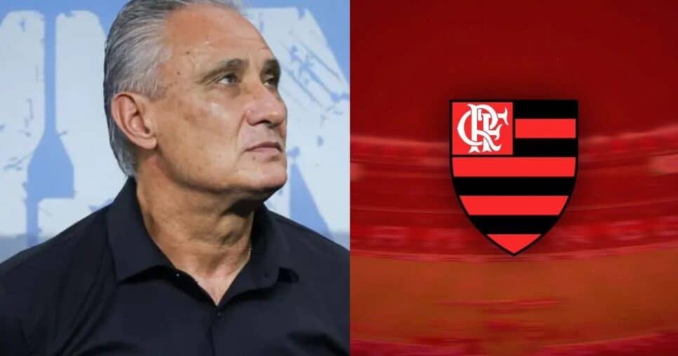 Tite e ida a rival do Flamengo - Foto Reprodução Internet