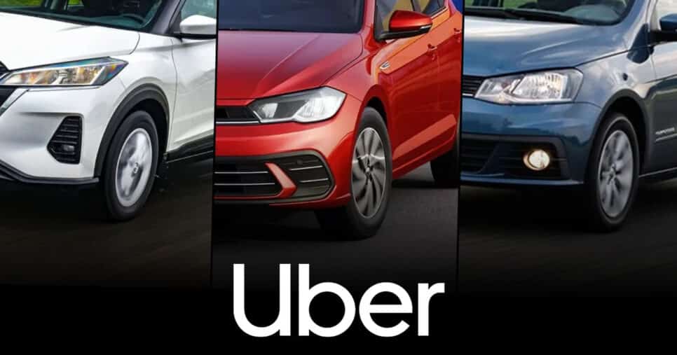 Uber - Carros (Foto: Reprodução - Tv Foco)