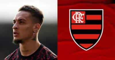 Antony bate martelo sobre jogar no Flamengo - (Montagem / TV FOCO)