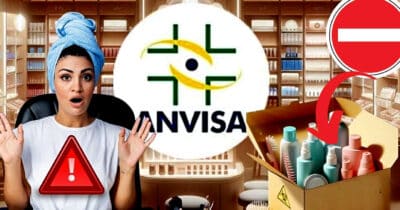 ANVISA decreta proibição contra 5 produtos queridinhos das mulheres (Foto Reprodução/Montagem/Lennita/Tv Foco/Canva/ANVISA)