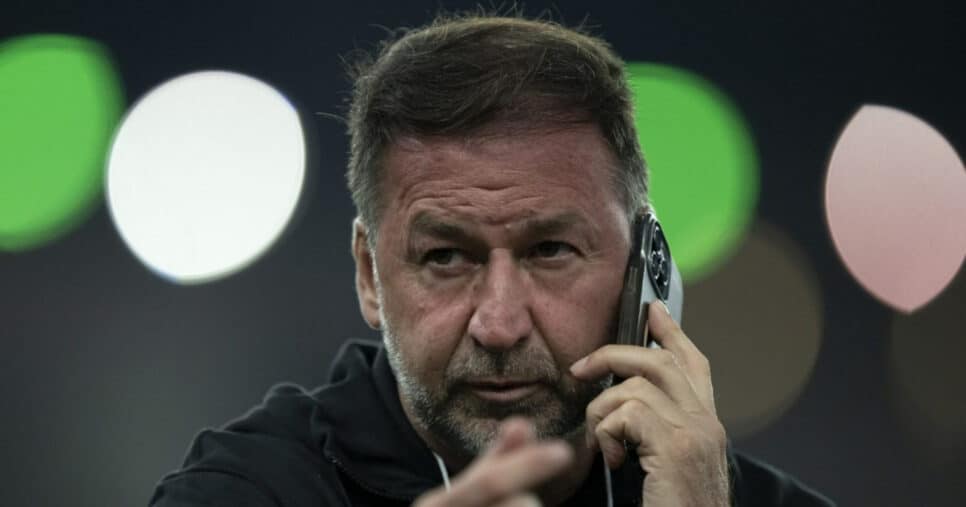 Presidente de futebol do Corinthians, Augusto Melo (Foto: Jorge Rodrigues/AGIF)