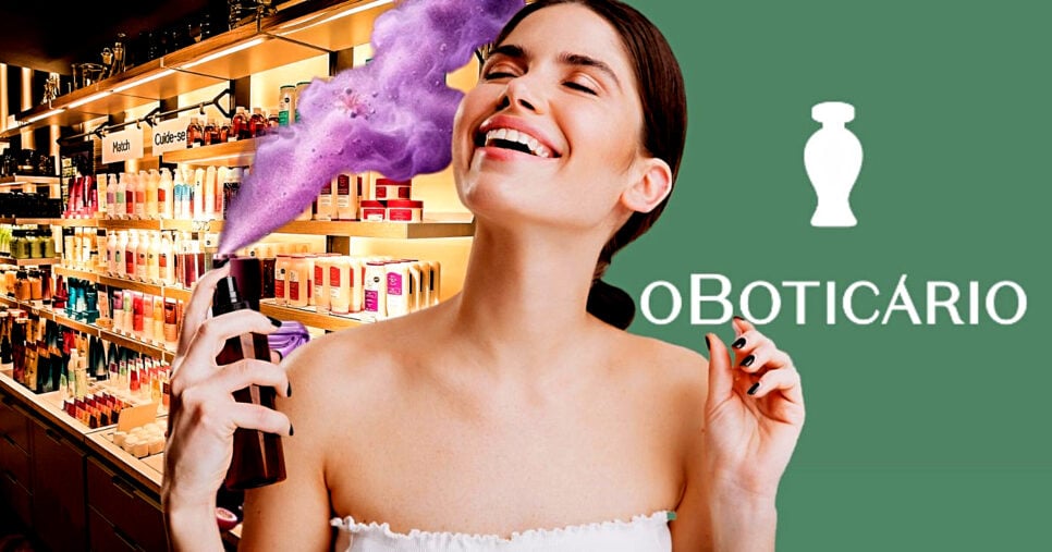 5 perfumes de O Boticário, fixam o dia todo e custam uma média de R$100 (Foto Reprodução/Lennita/Montagem/Freepik/O Boticário)