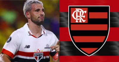 Flamengo arma contratação de Calleri - (Montagem / TV FOCO)