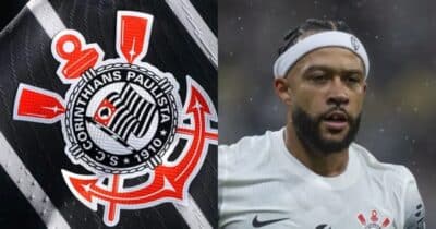 Corinthians e Depay - Foto: Montagem