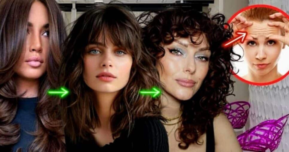 4 cortes de cabelo rejuvenescem mulheres 50+ em minutos (Foto Reprodução/Montagem/Tv Foco/Canva/Lennita/Pinterest)