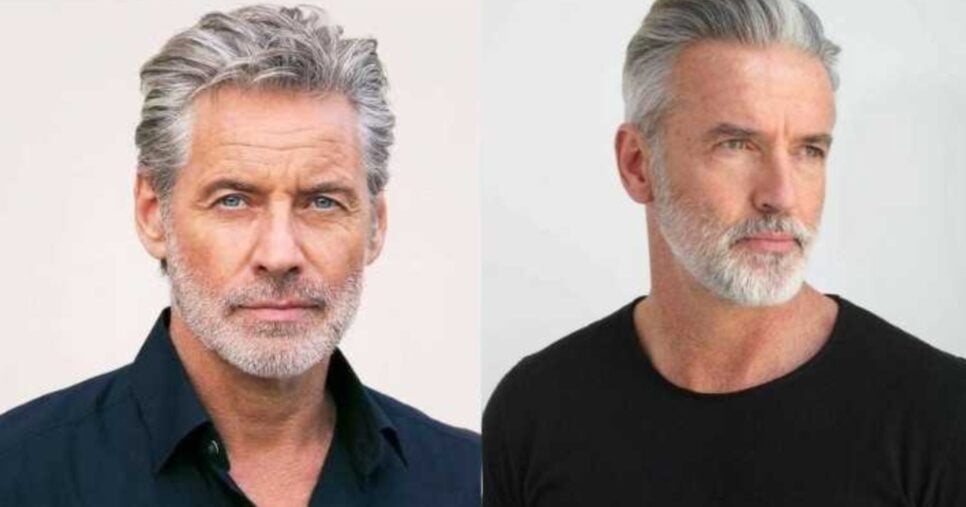 4 cortes de cabelo masculinos pra rejuvenescer os 45+ - (Montagem / TV FOCO)