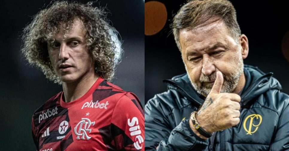 David Luiz e +1 estrela do Flamengo: Corinthians arma reforços (Foto: Reprodução/Montagem TV Foco)