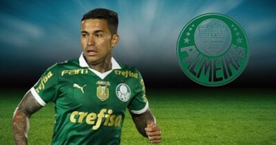 Dudu e logo do Verdão (Foto: Reprodução / Palmeiras / Canva / Montagem TV Foco)