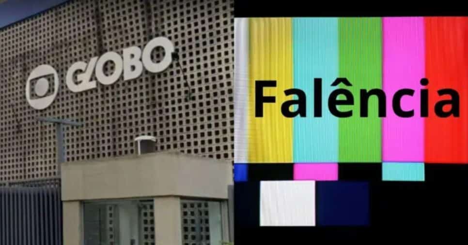 A falência de emissora rival da Globo após protagonismo no Brasil (Reprodução: Montagem TV Foco)