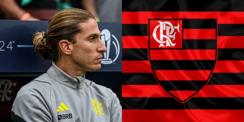 Filipe Luís sofre com saída de 8 estrelas no Flamengo - (Montagem / TV FOCO)