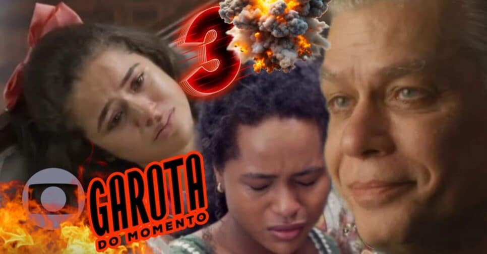 3 viradas cravadas como bomba em Garota do Momento sobre Beatriz e Bia (Fotos: Reprodução/ TV Globo/ Montagem TV Foco)