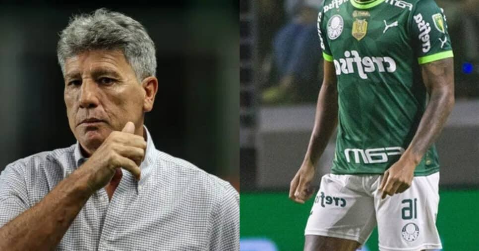 Craque de R$ 30M, estrela do Palmeiras e +1: Grêmio se arma (Foto: Reprodução/Montagem TV Foco)