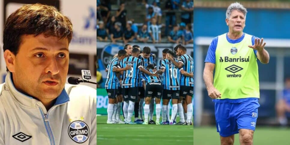 craque de R$ 20M no Grêmio - (Foto: Montagem / TV FOCO)