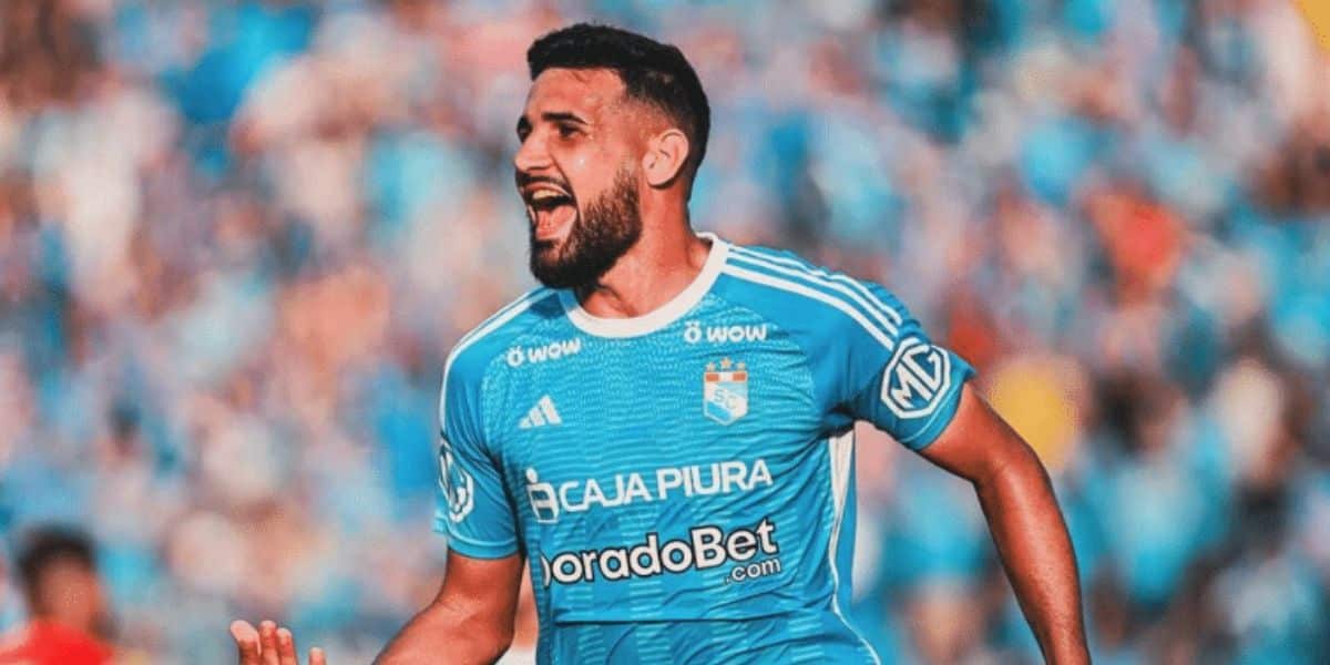 Ele defendia o Sporting Cristal antes do Fluminense (Reprodução: SportingCristal/Divulgação)