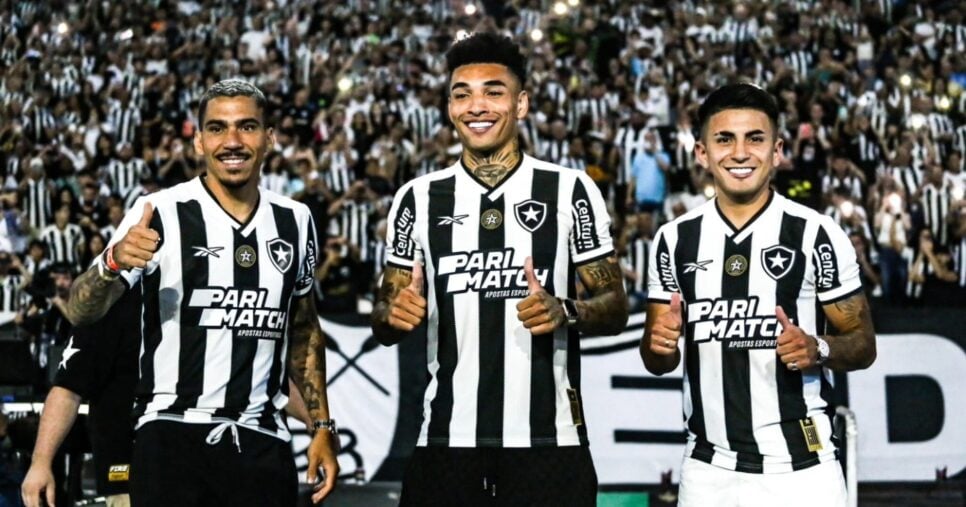 Jogadores do Botafogo - (Foto: Divulgação/Botafogo)