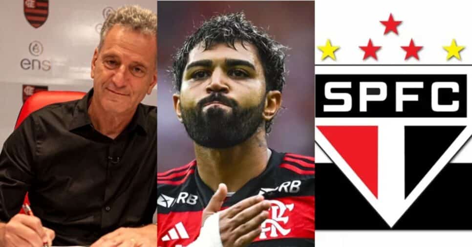 Landim arma contratação de medalhão nº1 do SP pra jogar no Flamengo - Foto: Montagem